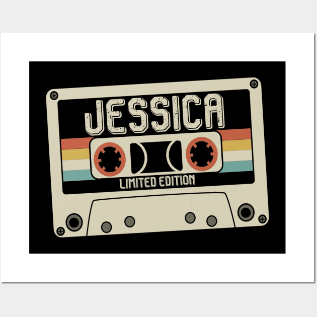 Jessica - Limited Edition - Vintage Style Wall Art by Debbie Art